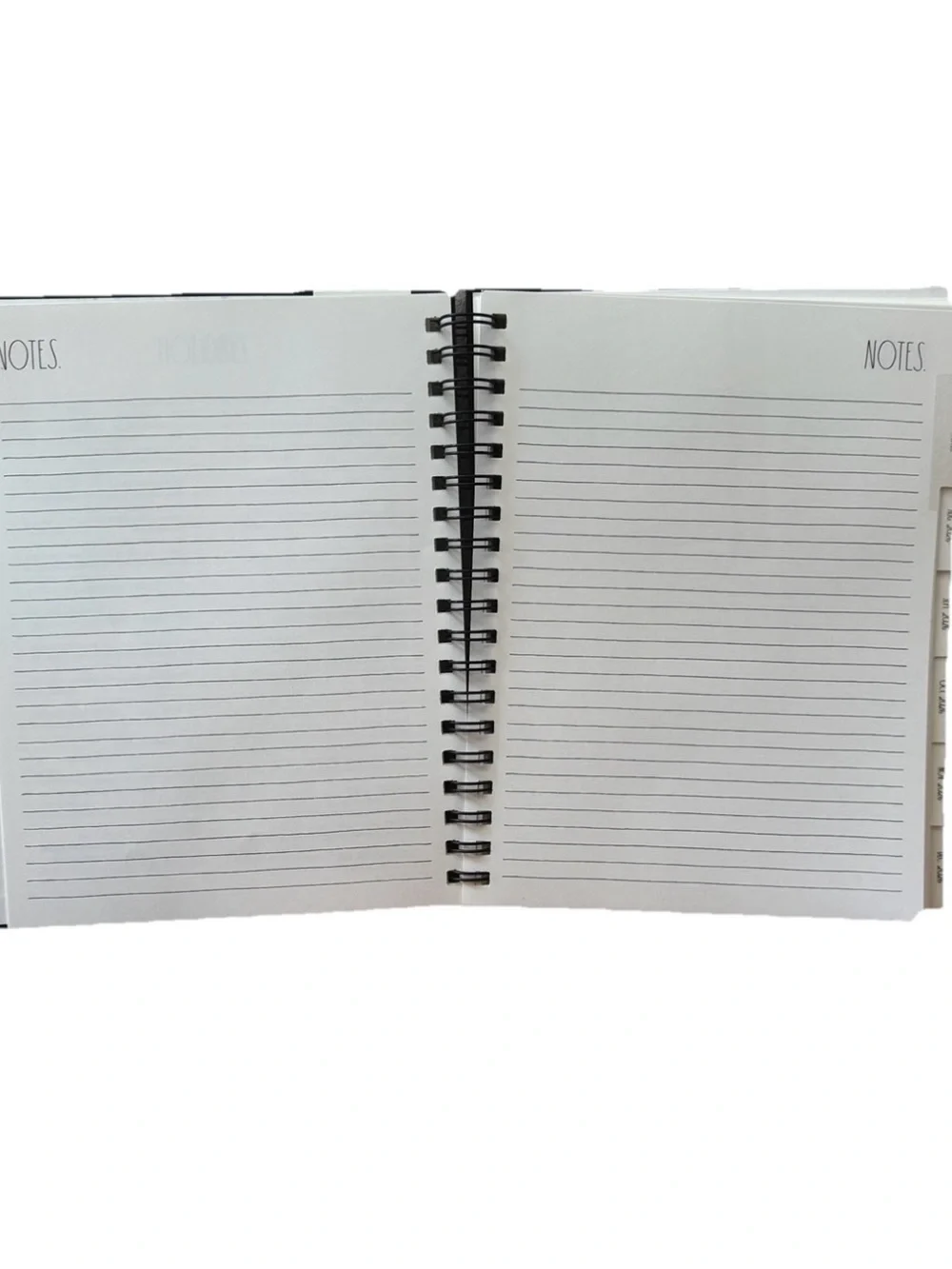 Rae Dunn 2027 PLANNER Hard Cover Spiral 17 months Planner Floral 10x8”